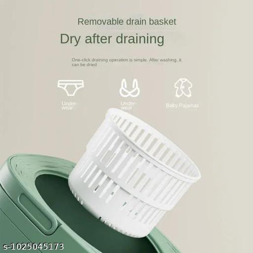Washing Machine, 16L Mini Washing Machine With Spin Basket, Small Portable Washer Machine Suitable for Underwear Small Clothes Dryer Deep Cleaning A1