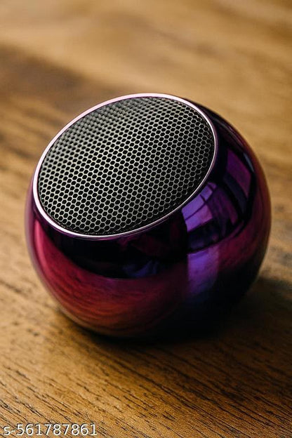 AuraEdge Orb Mini Boost Wireless Speaker – Compact Power in Your Palm (Assorted Colours)