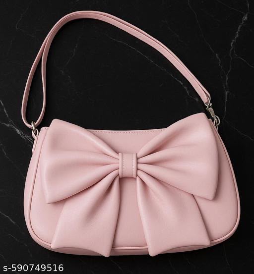MAXO PINK BOW SLING BAG
