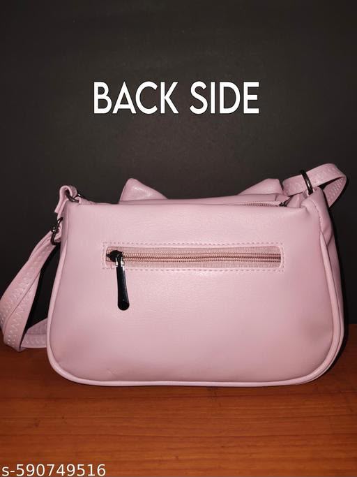 MAXO PINK BOW SLING BAG