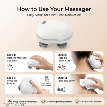 Head Massager For Scalp, Scalp Massage, Electric Scalp Massager, Hair Massager For Hair Growth, Body Massager
