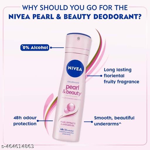 NIVEA Women Pearl & Beauty Deo Spray 150ml