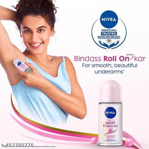 Nivea Deo Pearl and Beauty Roll On, 50ml