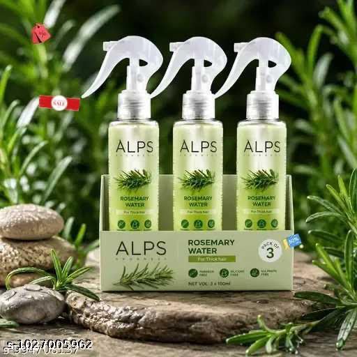 Rosemaryy Water Spray For Hair Growth (300 ml) | Hair Spray for Regrowth | Rosemaryy Hair Mist Helps Reduce Hairfall | Strengthens Hair | For All Hair Types |HAIR LOTION AND TONIC IJH750