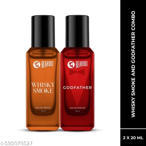 Beardo Whisky Smoke EDP 20ml and Godfather EDP 20ml Combo