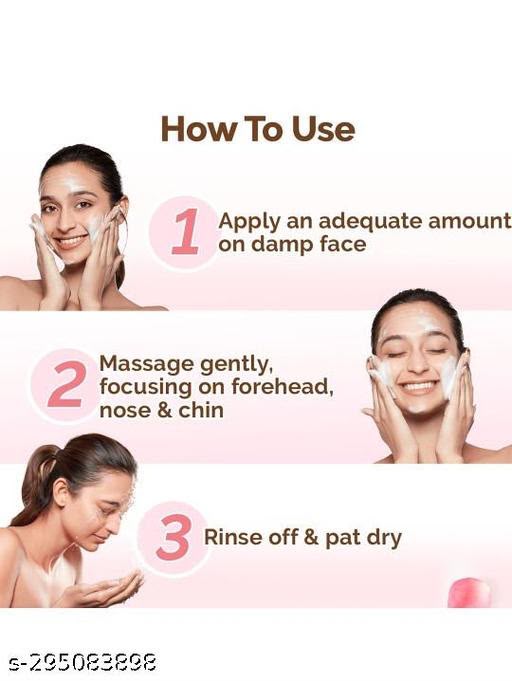 Multani Mitti Face Wash with Multani Mitti & Bulgarian Rose For Oil Control & Acne - 100 ml | Suits All Skin Types | Hydrating & Gentle | Paraben-Free | No Silicones | Sulphate-Free