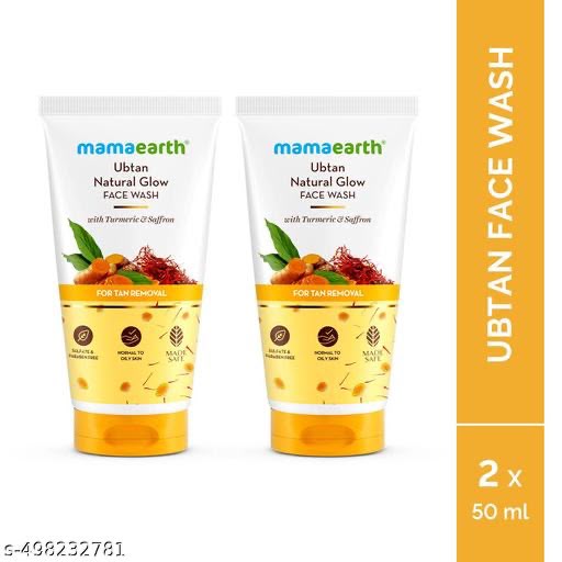 Mamaearth Ubtan Face Wash 50 ml Pack of 2