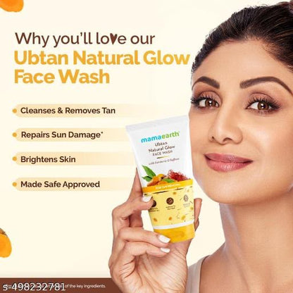 Mamaearth Ubtan Face Wash 50 ml Pack of 2