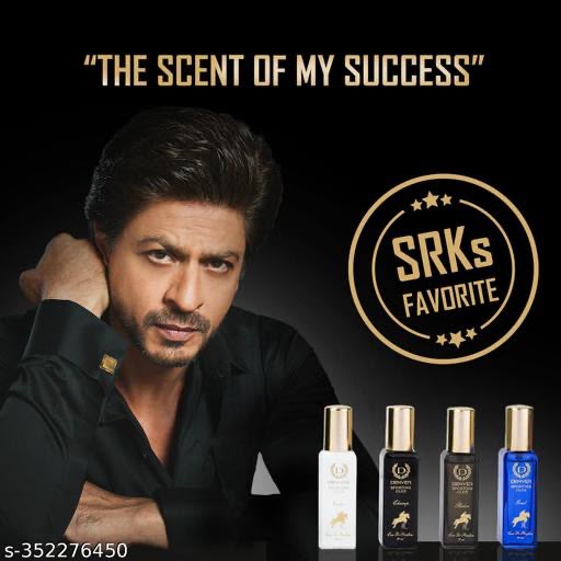 Denver Sporting Club EDP- SRK's Favorite Luxury Gift Pack for Men, 80ml (20ml x 4 Set)
